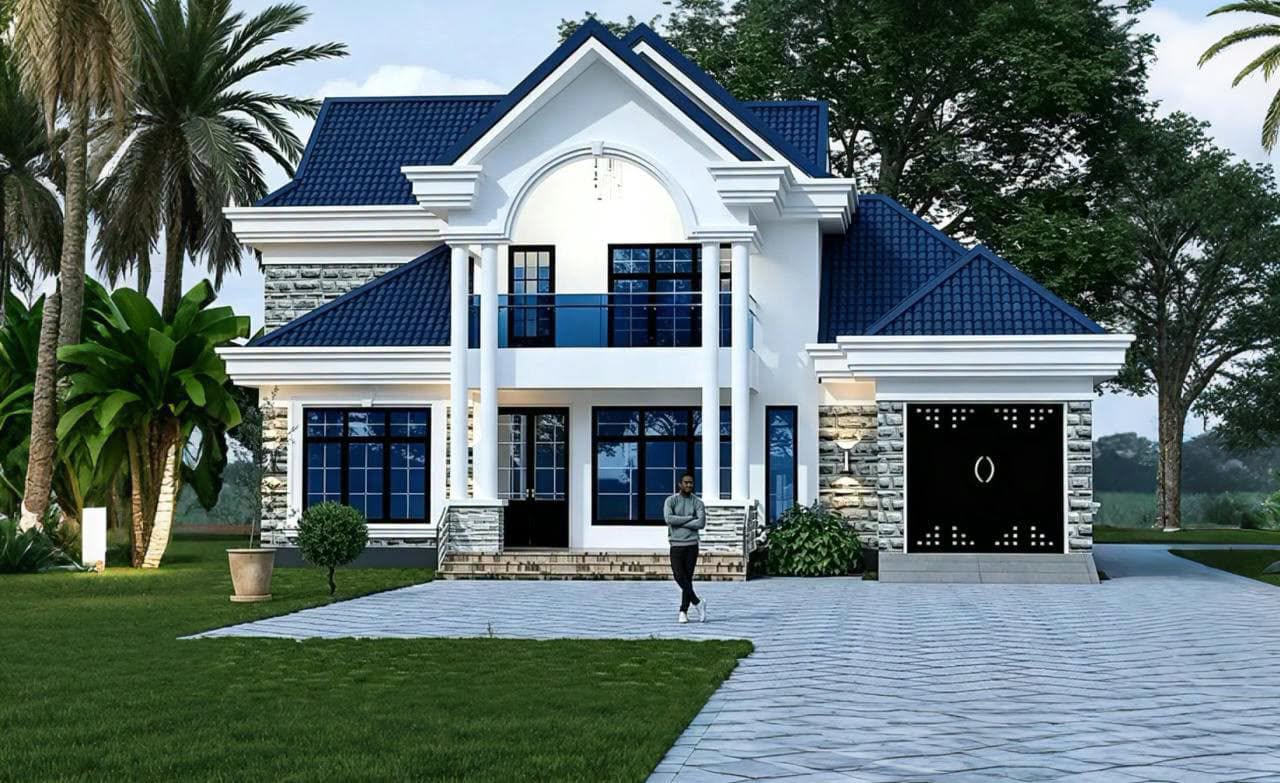 Modern 4 Bedroom Bungalow