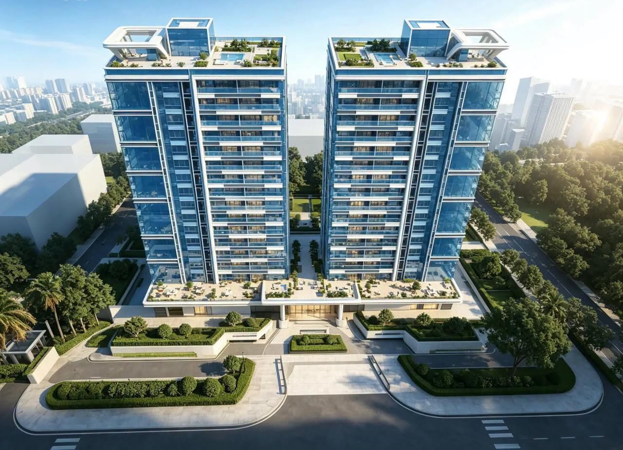 Modern Real Estate Tower gallery image 3 of 4