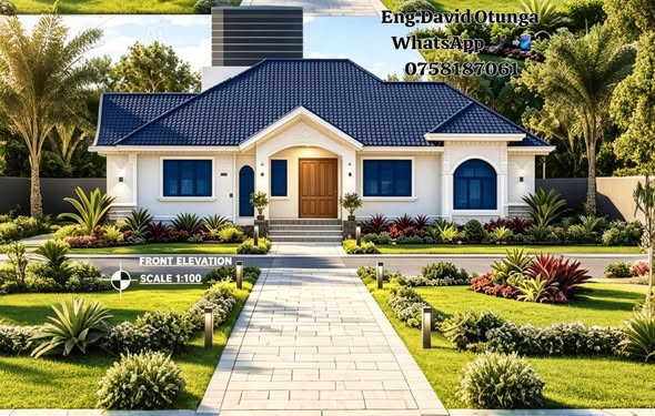 4 Bedroom Modern Bungalow